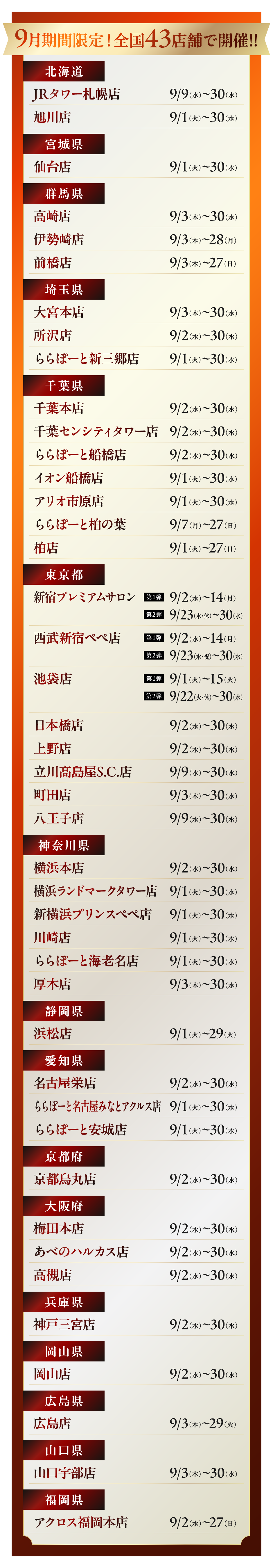 開催情報