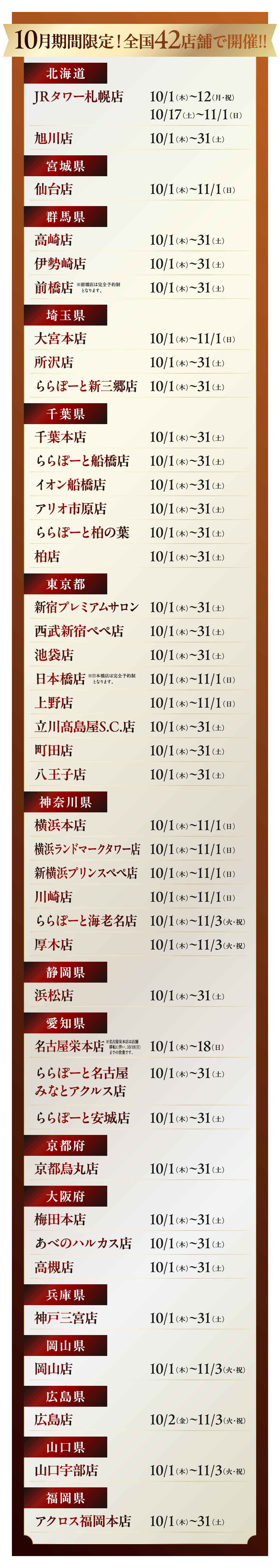 開催情報